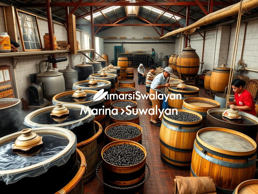 industri pembuatan kecap lokal