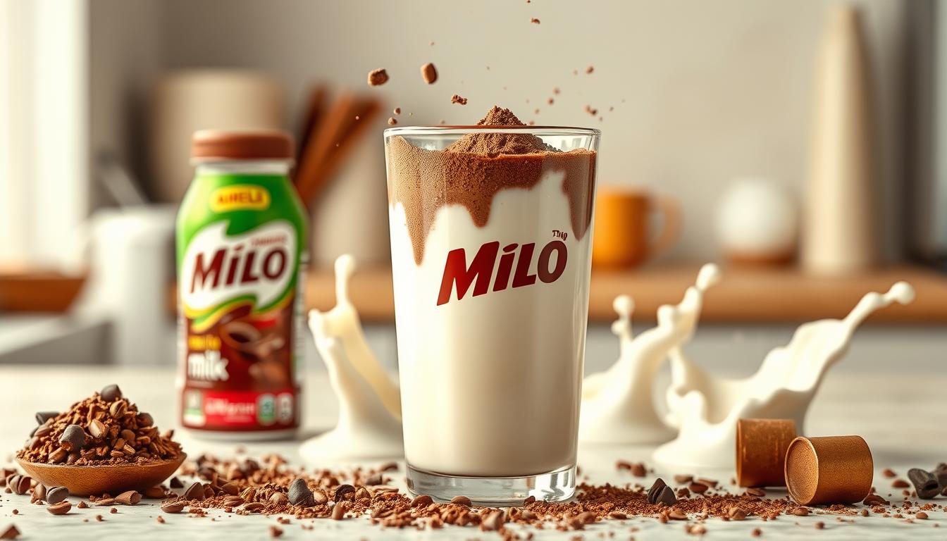 kombinasi susu dancow dan milo