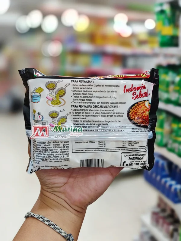 Indomie Goreng Pedas Gurih