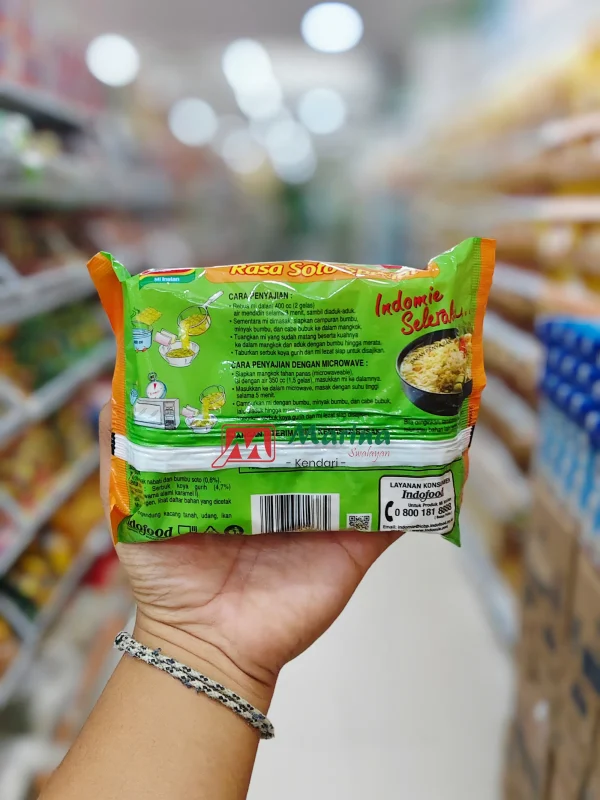 Mie instan rasa soto khas gurih segar