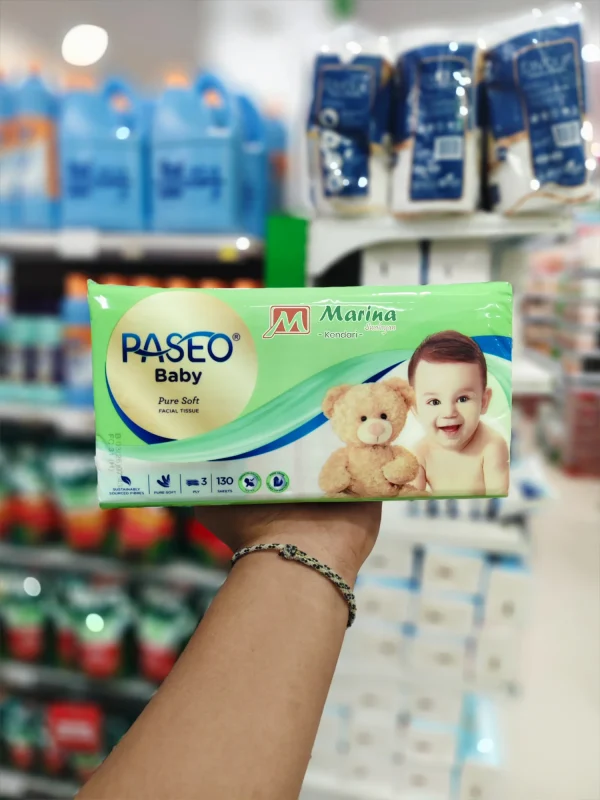 Paseo Baby Pure Soft Facial 130`s 1