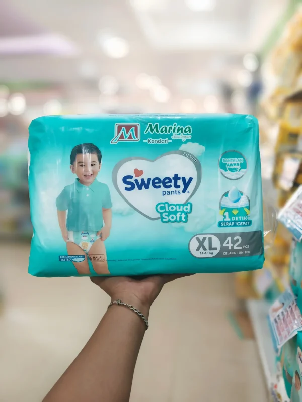 Popok Sweety Silver Pantz XL 42