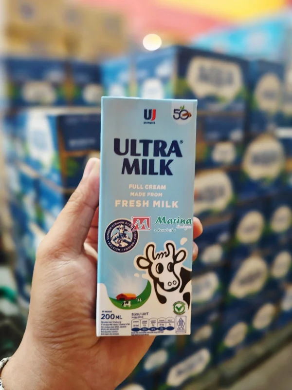 Ultra Milk Plain 200ml Box