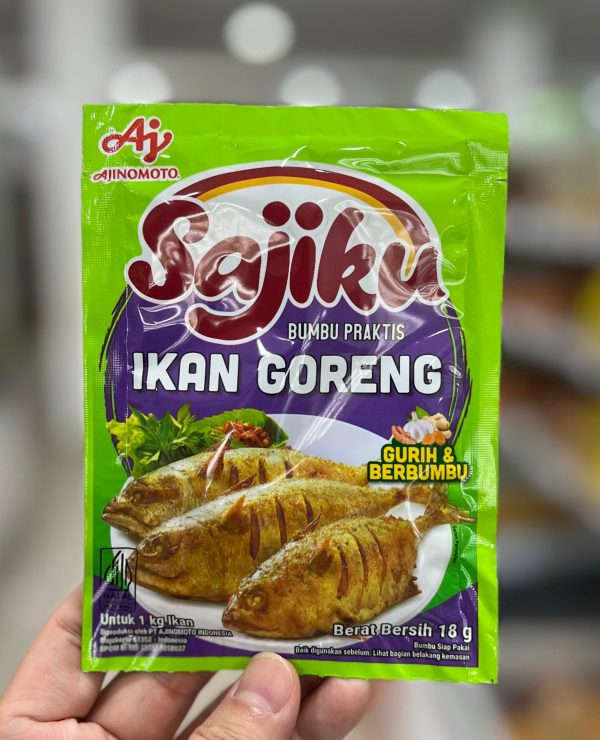 Sajiku Bumbu Ikan Goreng 18gr dari Ajinomoto – solusi cepat masak ikan tanpa repot racik bumbu