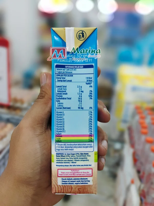 Susu Frisian Flag Rendah Lemak Vanilla
