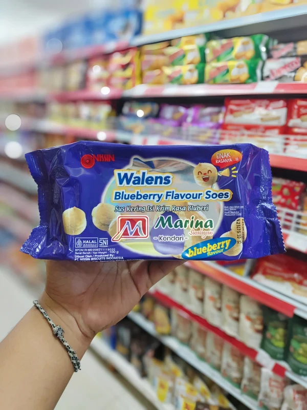 Nissin Walens Blueberry Soes