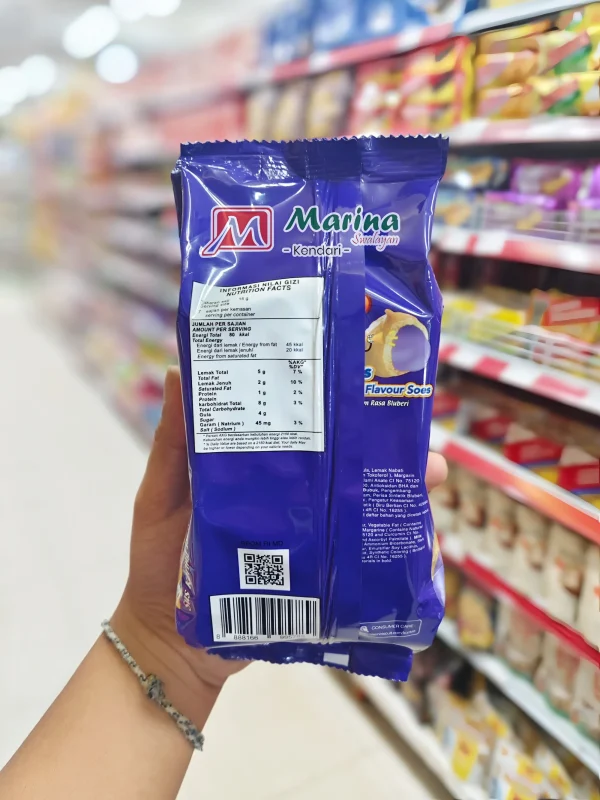 Blueberry Soes Nissin Walens