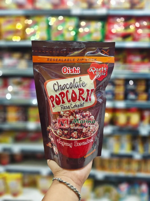 Oishi Popcorn Coklat 100gr