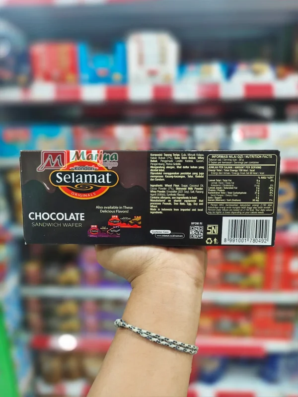Wafer Cokelat Enak