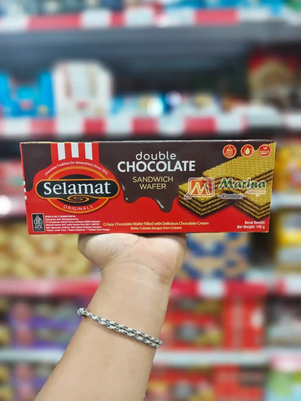 Selamat Wafer Double Chocolate 145gr