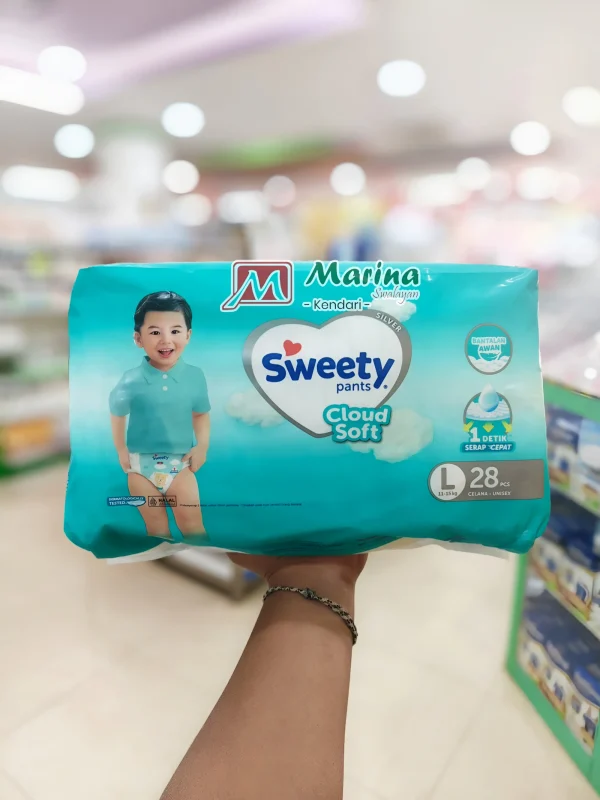 popok Bayi Sweety Silver