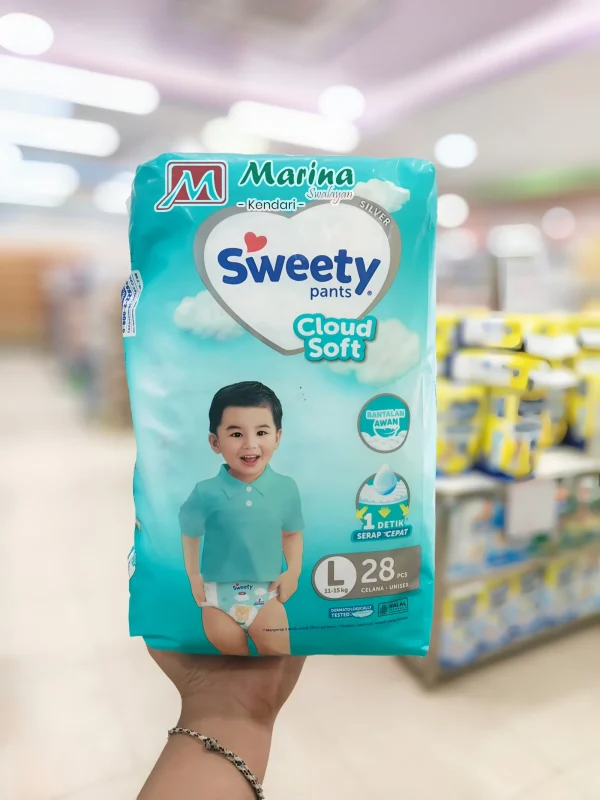 Sweety Silver Pantz L 28`s