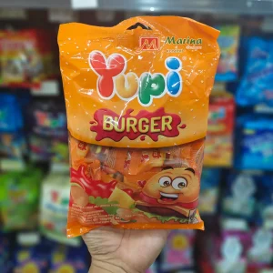 Yupi Mini Burger Hanging Bag Mix 108 Gr