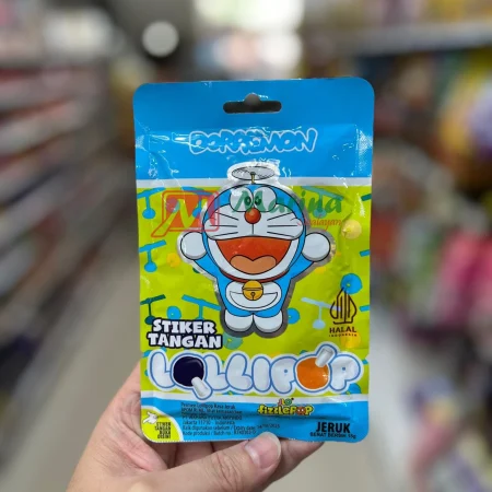 Lollipop Stiker Tangan Doraemon