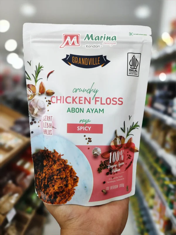 Grandville Abon Ayam Spicy 100gr