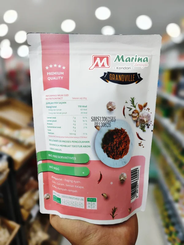 Abon Ayam Pedas Premium