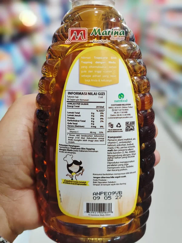 Toping Madu Rendah Kalori