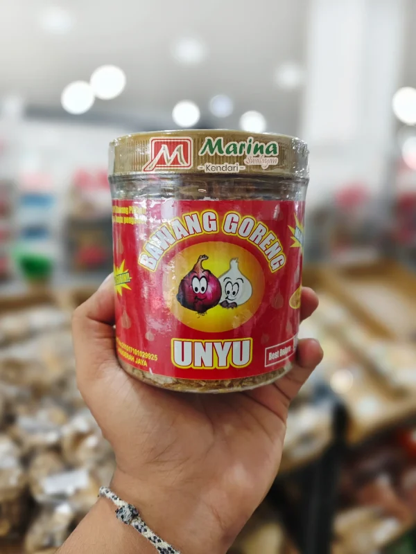 Bawang Goreng Unyu Toples