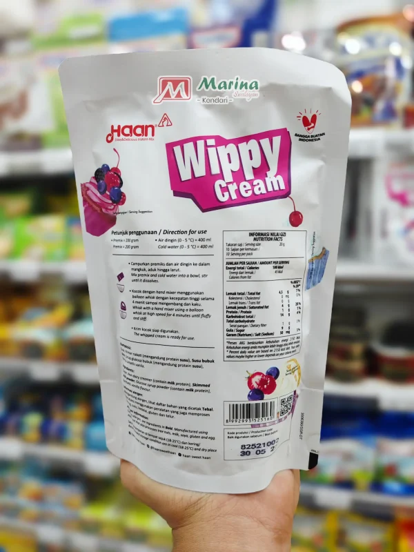 Whipped Cream Lembut