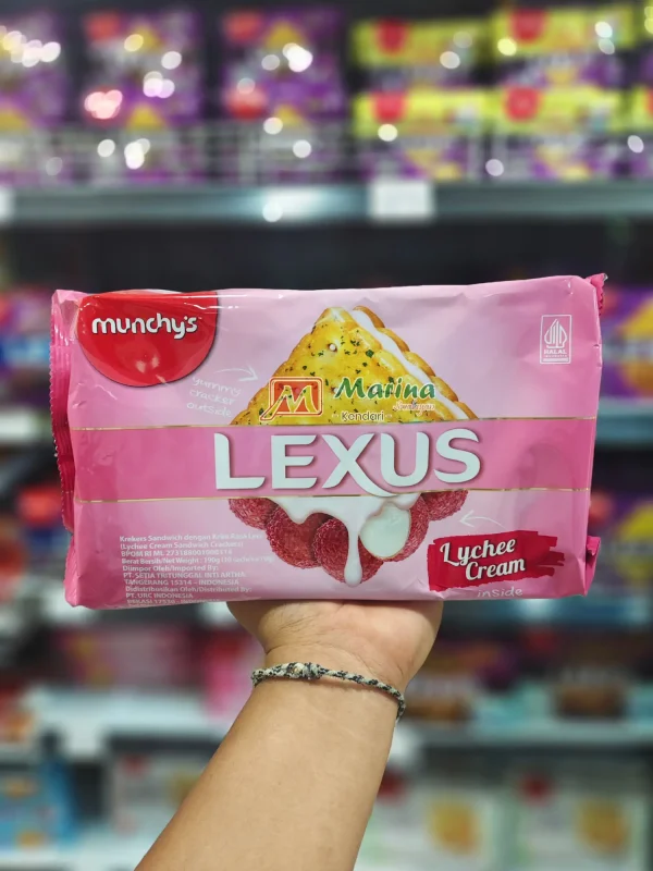 Lexus Cracker Lychee Cream 190gr 1