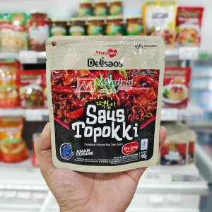 Mamasuka Delisaos Saus Topokki Hot Spicy 100gr