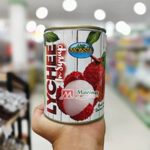 Monsta Lychee In Syrup Kaleng 565gr