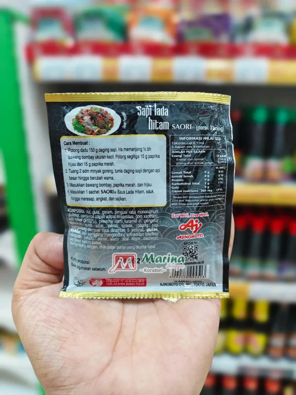 Saori Saus Lada Hitam 26ml_25-10-23_16-59-20-460 Saori Black Pepper Marina Swalayan