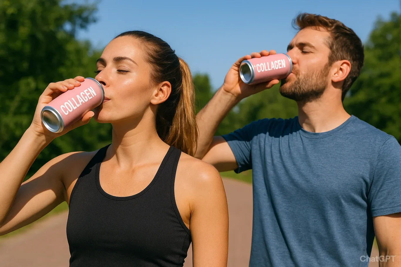 minuman kolagen bubuk sehat