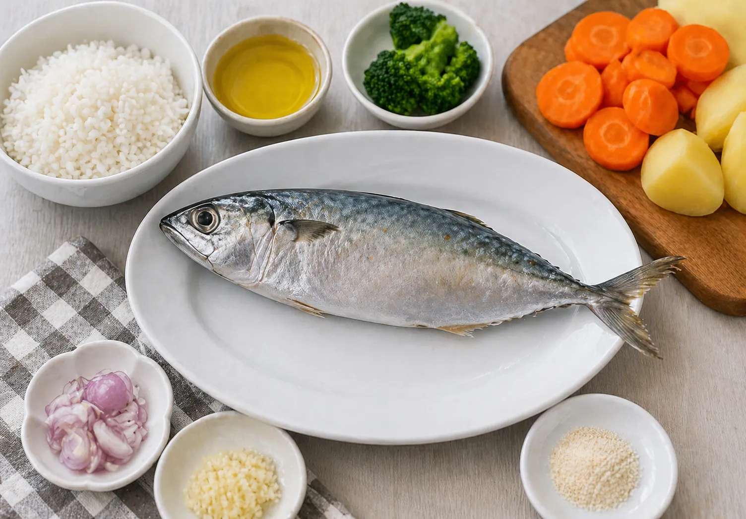 bahan mpasi ikan kembung segar untuk bayi 6 bulan
